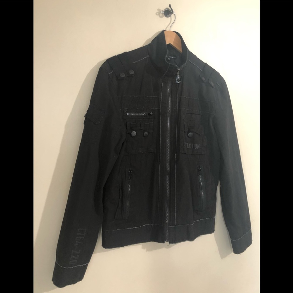 Affliction black premium jacket